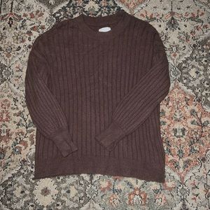Brown oversized aerie sweater!!
